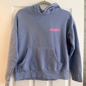 Starfit Lavender Hoodie with Pink Logo